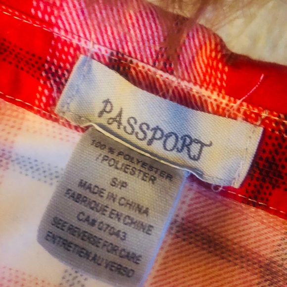 Pinky-red plaid jacket - Picture 2 of 2